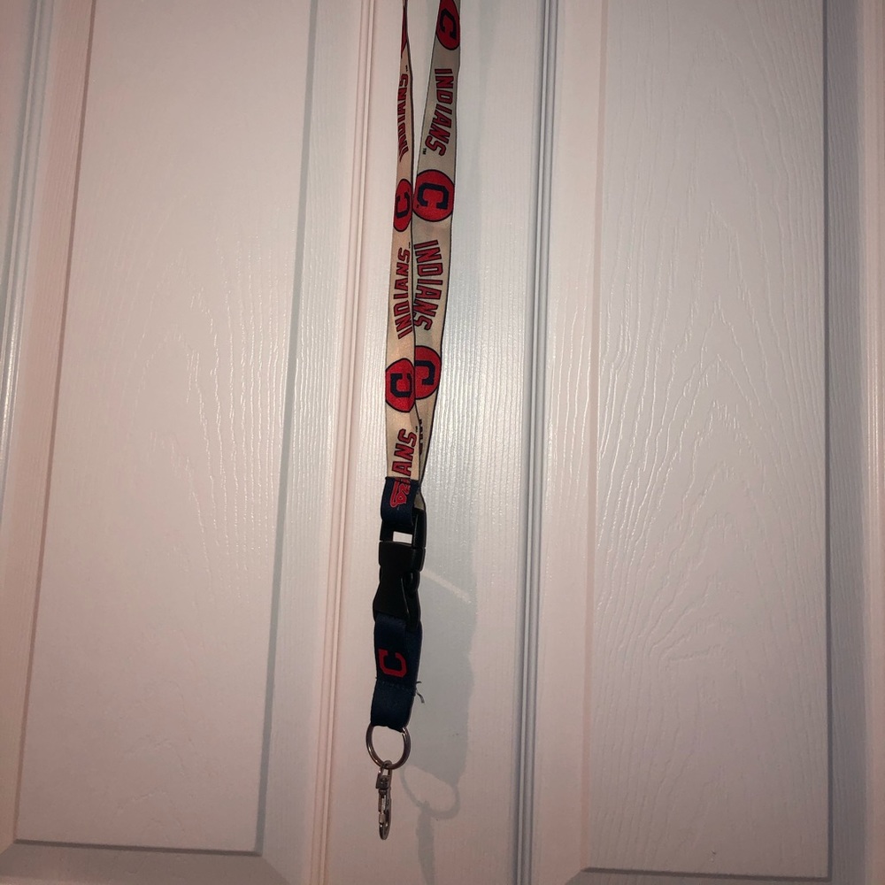 Reversible Cleveland Indians Lanyard